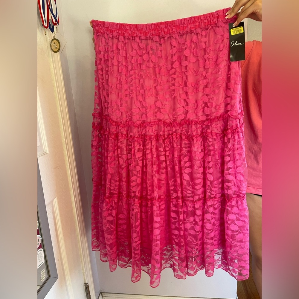 NWT pink women’s 3X skirt from Dillard’s